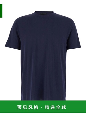 1h可退 香港直邮TOM FORD 男士T恤 JCS004JMT012UHE SS2026 蓝色