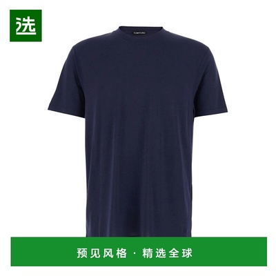 1h可退 香港直邮TOM FORD 男士T恤 JCS004JMT012UHE SS2026 蓝色