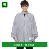 香港直邮Maison 男士 Mihara 1h可退 Yasuhiro 三原康裕 海军蓝