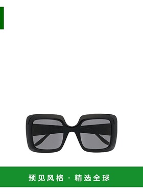 Gucci 黑色方框太阳镜 GG0896S古驰眼镜