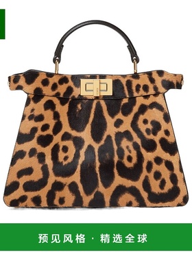 香港直邮Fendi Peekaboo Mini 手提包 8BN327AVQ5