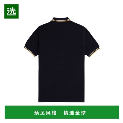 香港直邮FRED PERRY 男士POLO衫 M3600W53 SS2025 蓝色 T-Shirt