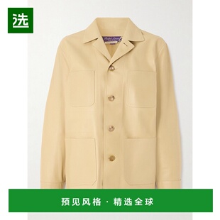香港直邮ralph lauren 拉尔夫劳伦 女士 Adrianna 皮革夹克 29097