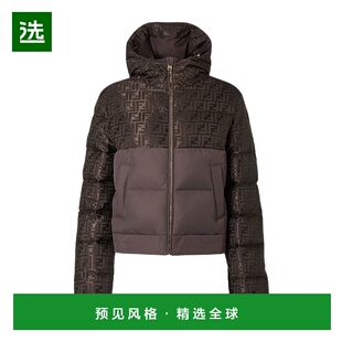 香港直邮Fendi 短款羽绒服 FAN225AT91连帽