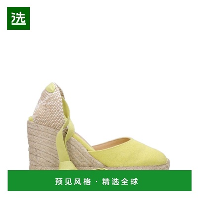 1h可退 香港直邮CastaÑer 女士 Castaner 黄色凉鞋 0216421009