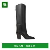 香港直邮Jimmy CECE80SLQ010003 尖头长筒靴 Choo Cece