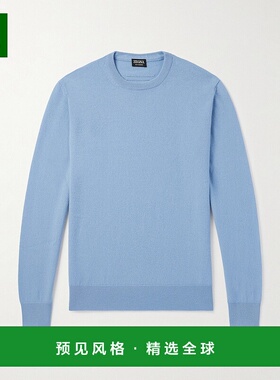 香港直邮zegna 杰尼亚 男士 Oasi 羊绒毛衣 UGK10A2110A94