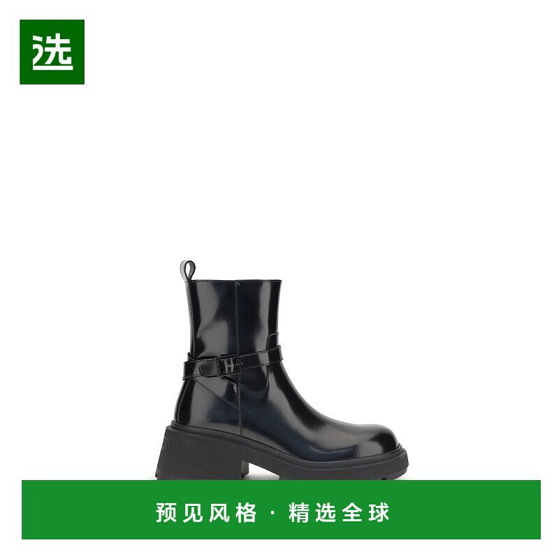 1h可退 香港直邮Jimmy Choo 周仰杰 女士 Conny 漆皮短靴 J000178