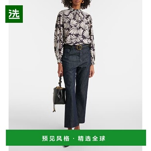 1h可退 香港直邮Velvet 女士 Leonie 印花衫 colorful花色 舒适时