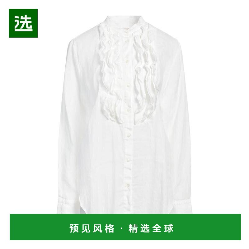 【美国直邮】massimo alba 女士 衬衫亚麻长袖