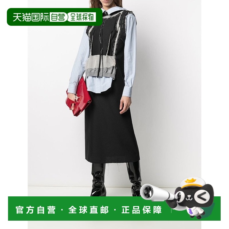 香港直邮Maison Margiela 拼接设计连衣裙 S51CU0240S49892长袖