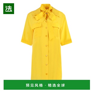 1h可退 香港直邮EQUIPMENT 女士 束带衬衫式连衣裙 D0019LFQ23SOL