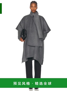 1h可退 香港直邮TOTÊME 女士 双围巾领大衣 251WRO4321FB0006