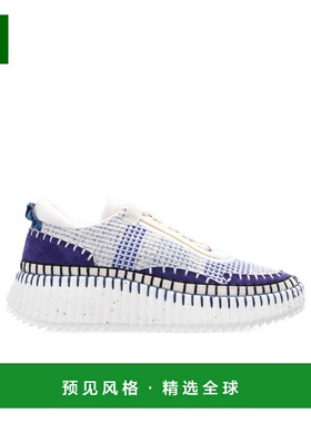 香港直邮Chloe 低帮徽标运动鞋 C22S579Y0蔻依足下工业品牌正品