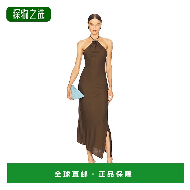 香港直邮The Attico 女士 挂脖礼服睡裙 251WCW00247VVV105AA