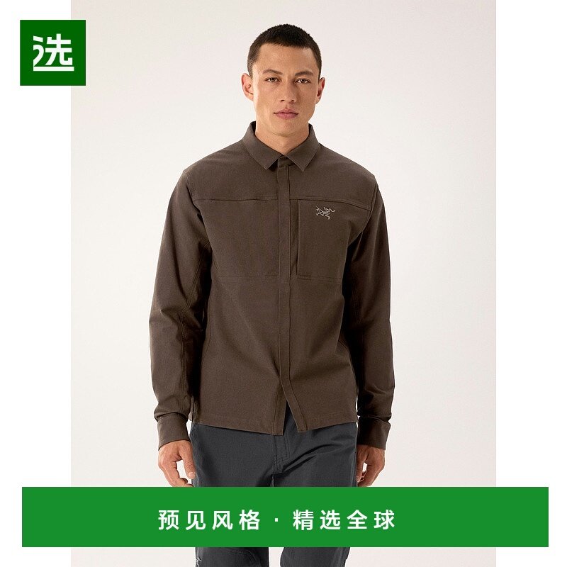 欧洲直邮Arc'teryx CRONIN COTTON外套式衬衫 男装始祖鸟