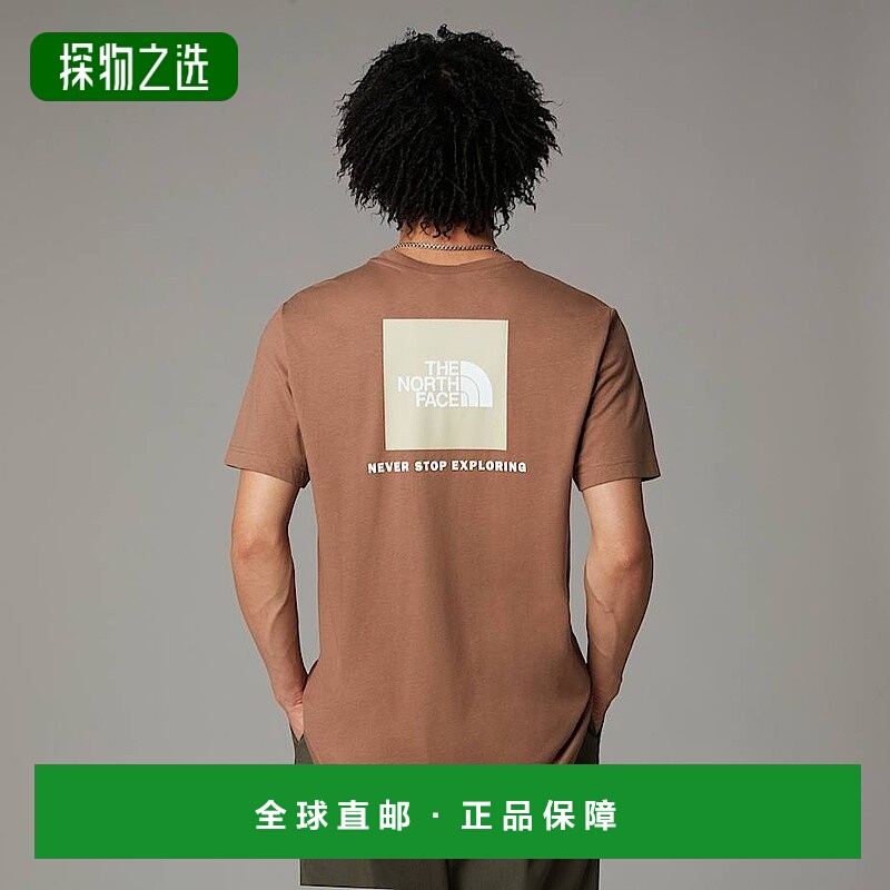 自营欧洲直邮北面Redbox 男士T恤TheNorthFace新款