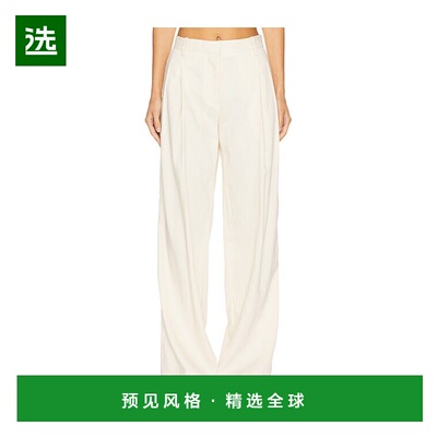 1h可退 香港直邮Helmut Lang 海尔姆特·朗 女士 褶裥裤子 O04HW2