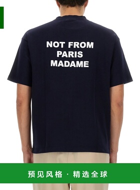 香港直邮Drole De Monsieur 男士T恤 TS203CO002NAVY CO