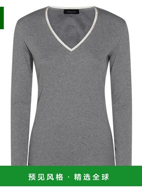 1h可退 香港直邮Fabiana Filippi 女士 V领套头衫 JED215F130L577