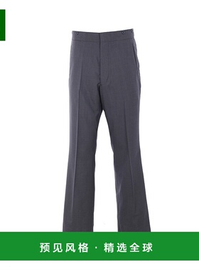香港直邮Prada 普拉达 男士 褶飾訂製長褲 UP0306SOOO1CMV直筒裤