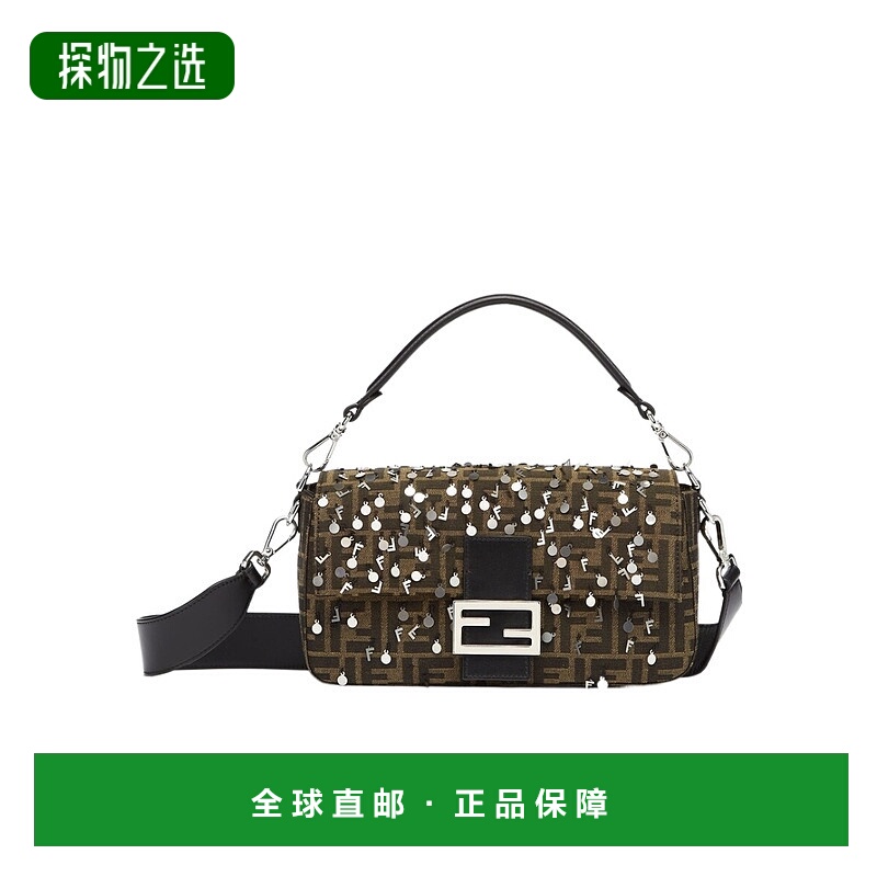 香港直邮Fendi 翻盖单肩包 7VA572APD4