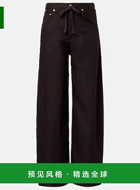 1h可退 香港直邮Citizens Of Humanity 女士 'Brynn' 亚麻阔腿裤