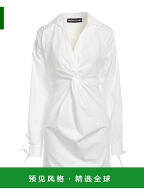 1h可退 香港直邮ANDREĀDAMO 女士 短款连衣裙 white白色 舒适时尚