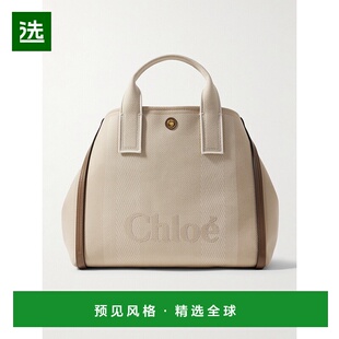 1h可退 香港直邮Chloe 蔻依 女士 Carry Logo 細節托特包 CHC25SS