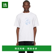 美国直邮 百搭 we11done 上装 1h可退 时尚 男士 T恤纯棉高档 高