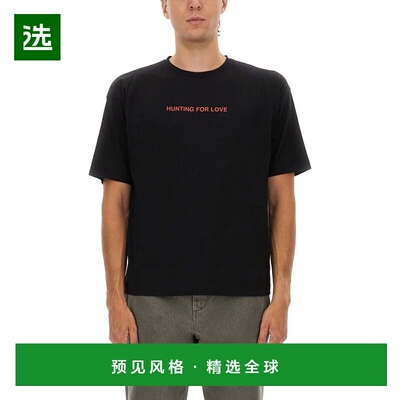 1h可退 香港直邮Aspesi 男士 Hunting For Love印花圓領T卹 AYM8A