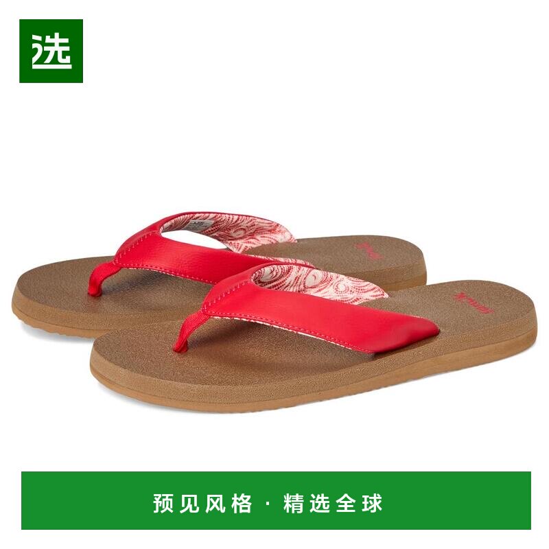 1h可退 【美国直邮】sanuk 女士 凉鞋拖鞋