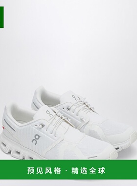 1h可退 香港直邮On 男士 Cloud 6 白色运动鞋 3MF10071200PLWHT