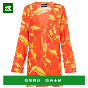 1h可退 香港直邮Louisa Ballou 女士 迷你圆环真丝棉质土耳其式长