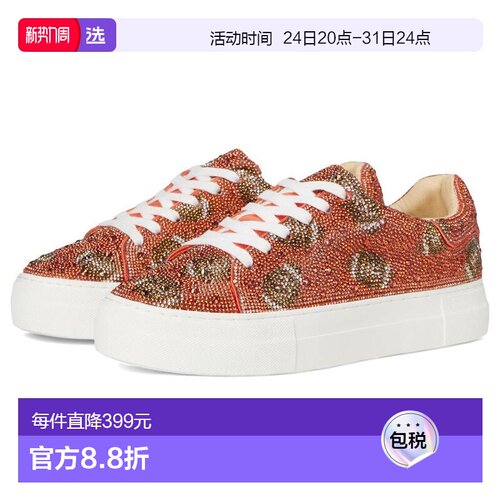 1h可退 【美国直邮】betsey johnson 女士 时尚休闲鞋厚底运动鞋
