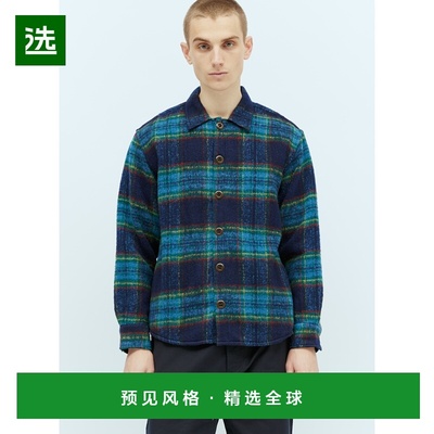 1h可退 香港直邮Brain Dead 男士 拉绒 Rancher 法兰绒外套 BDW23