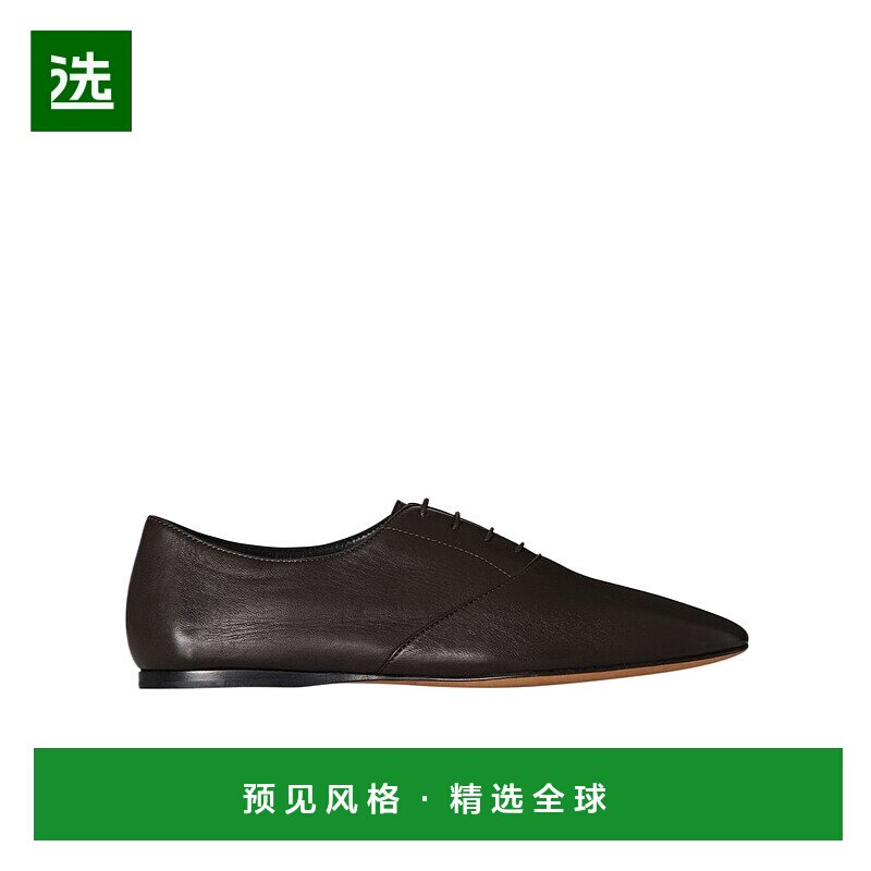 香港直邮The Row Awar 皮革系带鞋 F1560N66女鞋棉鞋单鞋