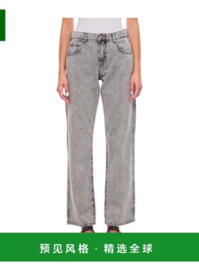 香港直邮Vivienne Westwood Anglomania 腰带环牛仔长裤 W0002025