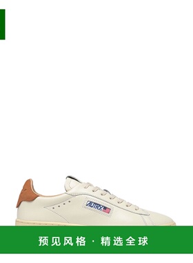香港直邮AUTRY 男士休闲鞋 ADLMMR15 AW2025 米白色 徽标运动鞋