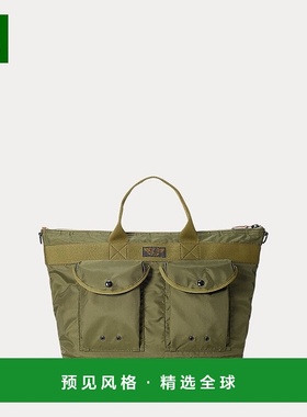 欧洲直邮RALPH LAUREN拉夫劳伦RRL尼龙手提包单肩包斜挎包实用包