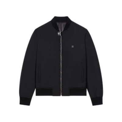 香港直邮Givenchy 拉链初剪羊毛休闲夹克 BM01581YE2纪梵希针织