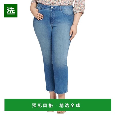 1h可退 【美国直邮】NYDJ|NYDJ Plus Marilyn Stargazer 九分牛仔