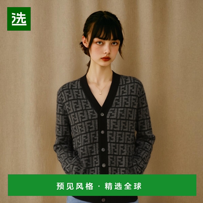 香港直邮Fendi 长袖毛衣 FZC433APPA羊绒