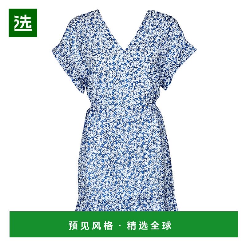 欧洲直邮Le Temps des Cerises 女士 DIONY 短连衣裙 蓝色