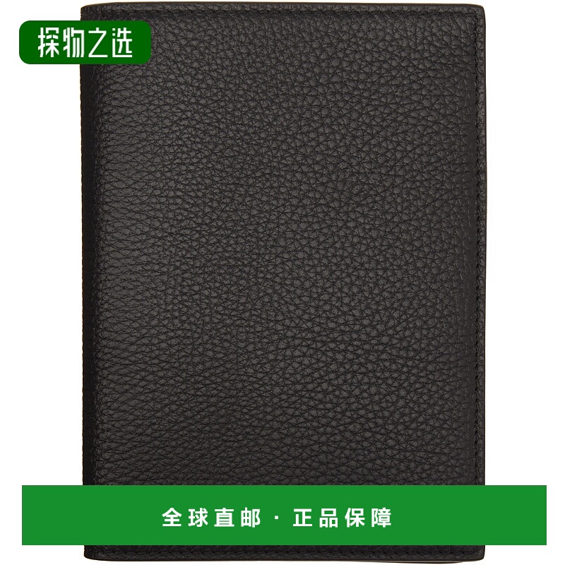 香港直邮Tom Ford 汤姆·福特 男士 黑色 Soft Grain Leather T L