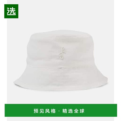 1h可退 香港直邮Ruslan Baginskiy 女士 交织图案亚麻布渔夫帽