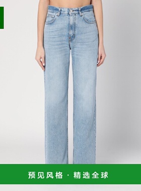 1h可退 香港直邮Haikure 女士 Bethany 浅蓝水洗牛仔裤 HEW03296D
