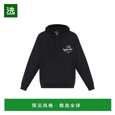 1h可退 香港直邮Y-3 男士卫衣 KB26040BLACK AW2025 黑色 Oversiz