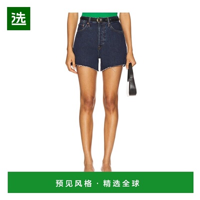 1h可退 香港直邮redone 女士 90s Slung 低腰短裤 14104W9LOSLG