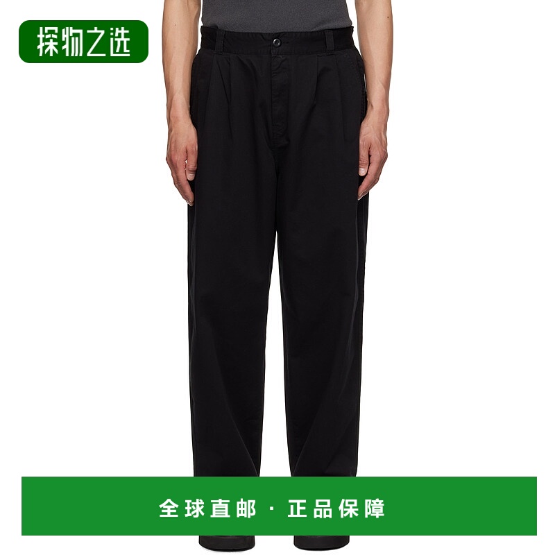 1h可退 香港直邮CARHARTT WIP 男士 黑色 Marv 长裤 I033129
